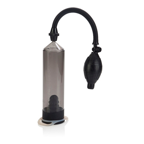 Дымчатая вакуумная помпа California Exotic Novelties Precision Pump With Enhancer SE-1034-00-3