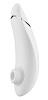 Белый бесконтактный клиторальный стимулятор Womanizer Premium 0593370