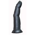 Чёрный анальный стимулятор в виде пальца на присоске LOVETOY (А-Полимер) 427003 (15 см)