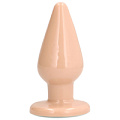 Телесная анальная пробка с самолубрикацией Shots Media BV 5 Inch SLT014FLE (14 см)