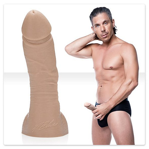 Реалистичный фаллоимитатор телесного цвета Fleshlight Fleshjack Boys — Mick Blue FL024 (21 см)