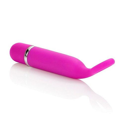 Розовый мини-вибромассажёр California Exotic Novelties Lia Mini Massager Plesure O SE-4559-41-3 (11,5 см)