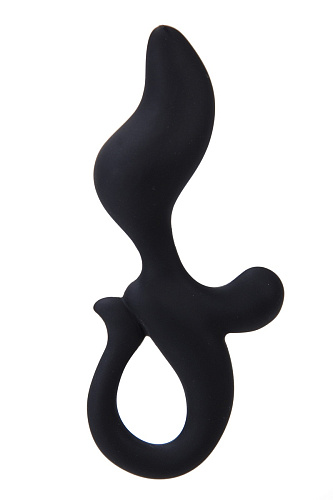 Чёрный анальный стимулятор Shots Media BV Scorpion SHT130BLK