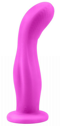 Лиловый изогнутый вибратор Chisa Didi CN-221874529 (18 см)