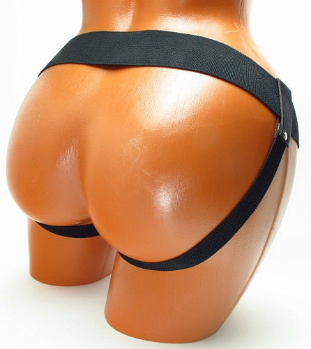 Трусики для страпона коричневого цвета БДСМ арсенал 52015ars