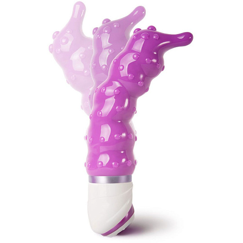 Фиолетовый гнущийся вибромассажёр Topco Sales Jog Thrill 1600047 (20,3 см)