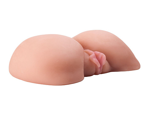 Реалистичная попка из киберкожи в телесном цвете LOVETOY (А-Полимер) 650001