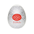 Мастурбатор-яйцо белого цвета Tenga Keith Haring EGG PARTY KHE-003
