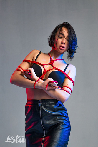 Красная верёвка Lola toys Do Not Disturb 1157-02lola (5 м)