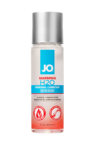 Возбуждающий лубрикант на водной основе JO Personal Lubricant H2O Warming - 60 мл. System JO JO40080