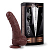 Коричневый фаллоимитатор Topco Sales Skinsation Black Tie Affaire Antonio 1600178 (18 см)