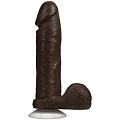 Коричневый фаллоимитатор Doc Johnson The Realistic Cock 8” with Removable Vac-U-Lock Suction Cup 0271-05-BX (20,57 см)