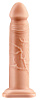 Полый поясной фаллоимитатор телесного цвета Pipedream Silicone Hollow Extension PD4129-21