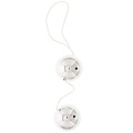 Серебристые шарики Seven Creations VIBRATONE DUO BALLS SILVER BLISTERCARD 7224S BCD GP