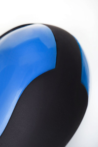 Массажёр простаты чёрно-синего цвета Erotist Second 541302