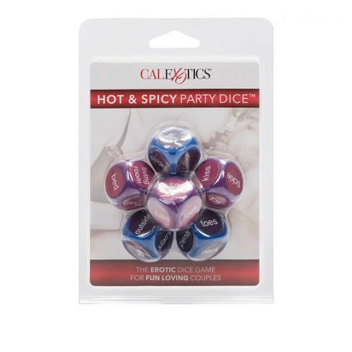 Набор игровых кубиков California Exotic Novelties Hot Spicy Party Dice SE-2434-00-2