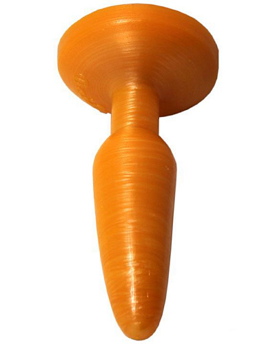 Золотистая анальная пробка Eroticon 30142 (16 см)