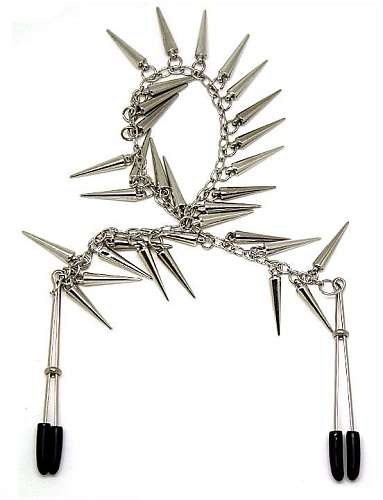Зажимы для груди с остроконечными шипами Eroticon P3340