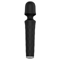Чёрный перезаряжаемый жезловый вибратор Dream Toys JOYRUSH MASSAGER 21507