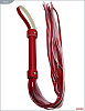 Красный кожаный флогер с 21 хвостом X-Market Ltd 69721 (56 см)