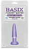 Фиолетовая анальная пробка Pipedream Beginners Butt Plug PD4267-12 (10,9 см)