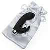 Чёрный вибратор с клиторальным отростком Fifty Shades of Grey Greedy Girl Mini Rabbit Vibrator FS-74951 (14 см)