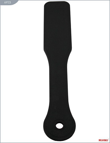 Чёрная силиконовая хлопушка X-Market Ltd 69723