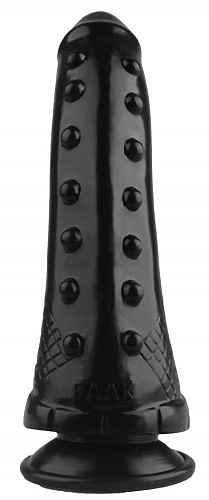Чёрный анальный фаллоимитатор Сумерки богов 1016-97 BX DD (24 см)