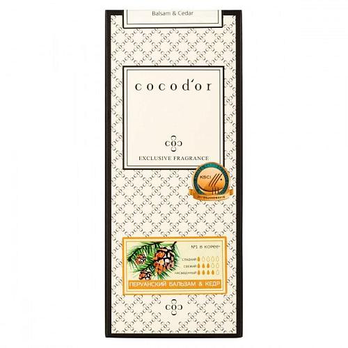 Арома-диффузор для помещений Cocodor «Перуанский бальзам и кедр» 737975 (200 мл)