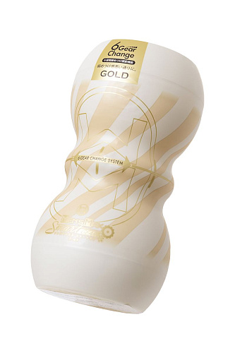 Нереалистичный мастурбатор белого цвета Men sMax Smart Gear GOLD MM-42