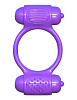 Фиолетовое эрекционное кольцо с 2 виброэлементами Pipedream Magic Touch Couples Ring PD5806-12