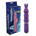 Фиолетовый вибростимулятор в форме кролика Howells 10 Function Rabbit 88001-purple (19 см)