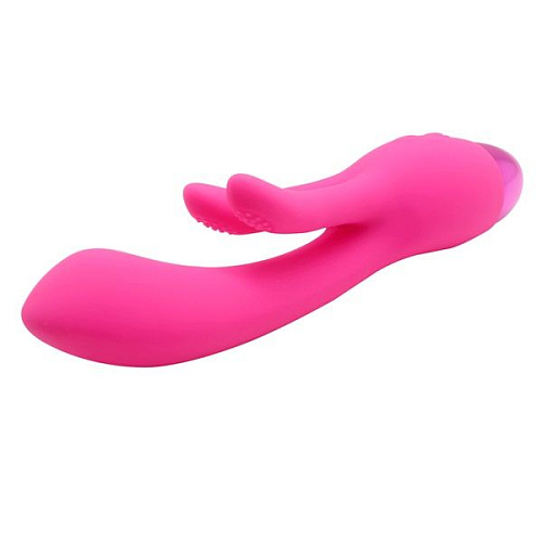 Розовый вибратор Howells INDULGENCE Rechargeable Frolic Bunny 174216pink (18,7 см)
