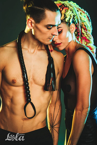 Чёрный кнут Lola toys Bossy 1123-01lola (91 см)