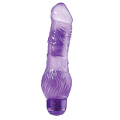 Фиолетовый гелевый вибратор Dream Toys JELLY JOY 7INCH 10 RHYTHMS PURPLE 20846 (17,5 см)