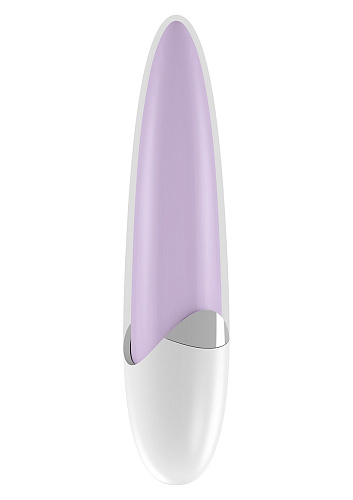 Нежно-розовый мини-вибратор OVO D2 WHITE/PINK (11,5 см)