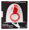 Красное виброкольцо с ладошкой Shots Media BV Make Love  SLI083RED