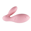 Розовый виброзайчик с вибрирующим пультом ДУ RestArt Eris RA-321