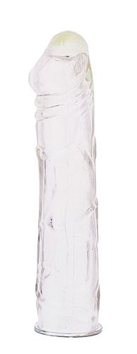 Закрытая прозрачная насадка на пенис NMC 170073 (16,5 см)