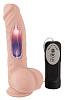 Телесный вибратор-реалистик Orion Medical Silicone Pulsating Vibrator 05968760000 (20 см)