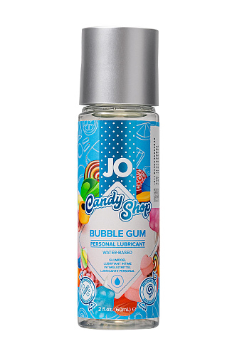 Смазка на водной основе с ароматом жвачки System JO Candy Shop Bubblegum JO10632 (60 мл)