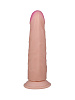 Телесный фаллоимитатор на присоске из неоскин LOVETOY (А-Полимер) 810400 (17 см)