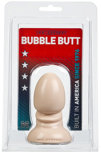 Анальная пробка телесного цвета Doc Johnson 0244-40-CD