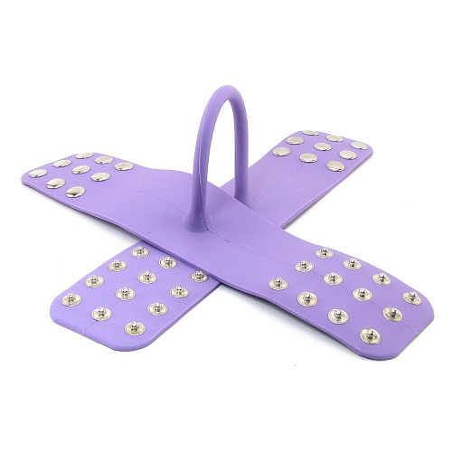 Сиреневые наручи из силикона Pipedream SILICONE CUFFS PD4570-12