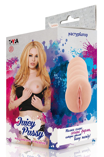 Мастурбатор возрастной серии в телесном цвете ToyFa «Двадцатипятилетняя» 893003