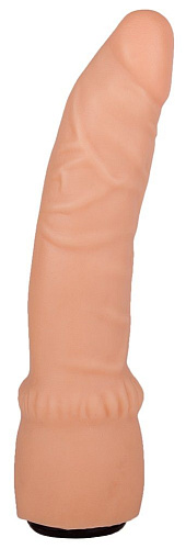 Телесная насадка в форме фаллоса для трусиков с плугом LOVETOY (А-Полимер) 200300 (19,3 см)