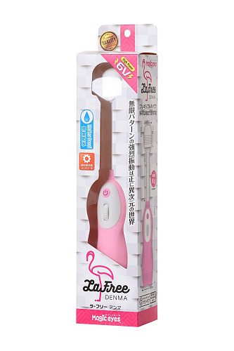 Розовый вибромассажёр Magic Eyes LaFree DENMA ME-11