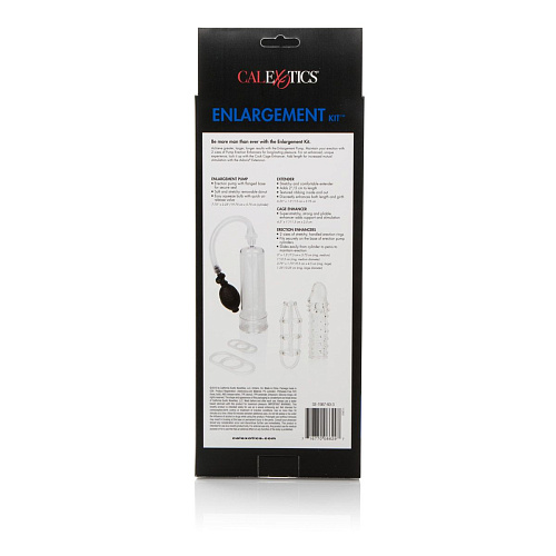 Прозрачный эротический набор для мужчин California Exotic Novelties His Enlargement Kit SE-1987-60-3