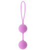 Розовые вагинальные шарики на силиконовой связке Dream Toys GOOD VIBES THE PERFECT BALLS PINK 20832