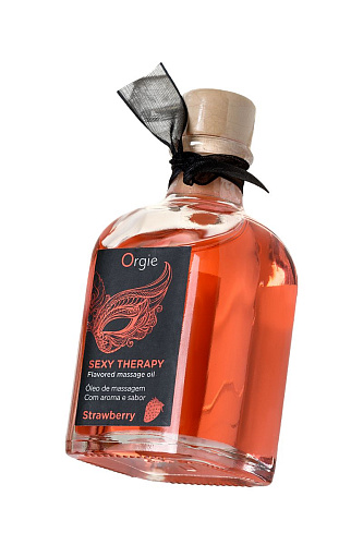 Массажное масло со вкусом клубники ORGIE Lips Massage 21326 (100 мл)